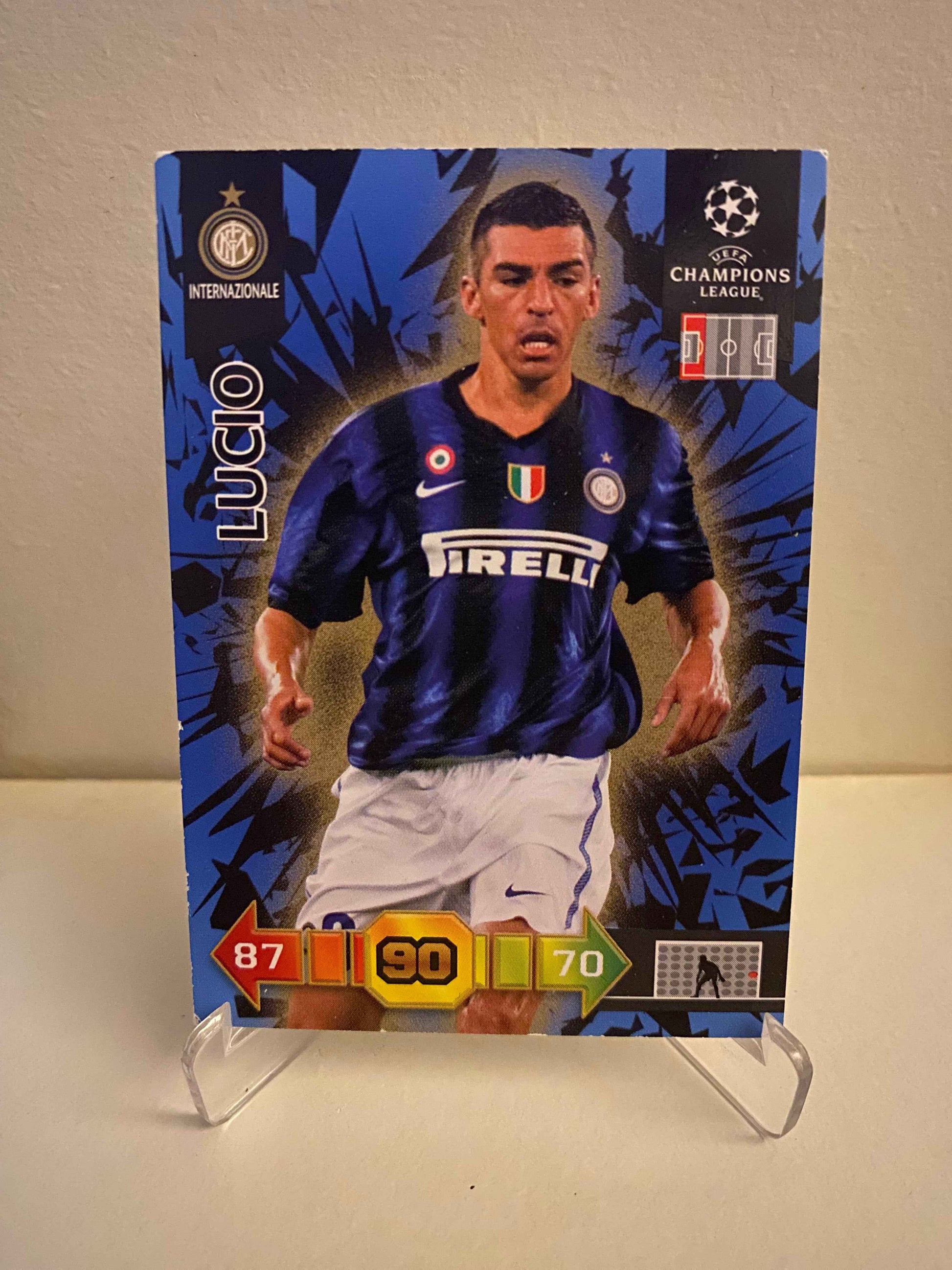 Panini Adrenalyn XL UEFA Champions League 2010-2011 - Inter Milano Lucio