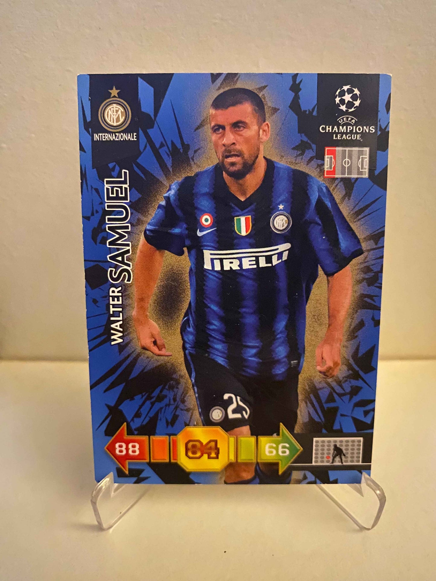 Panini Adrenalyn XL UEFA Champions League 2010-2011 - Inter Milano Walter Samuel