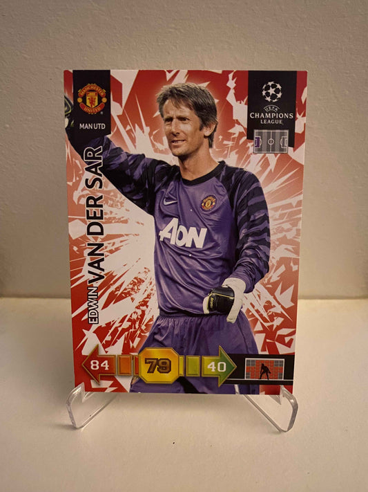 Panini Adrenalyn XL UEFA Champions League 2010-2011 - Manchester United Edwin Van Der Sar