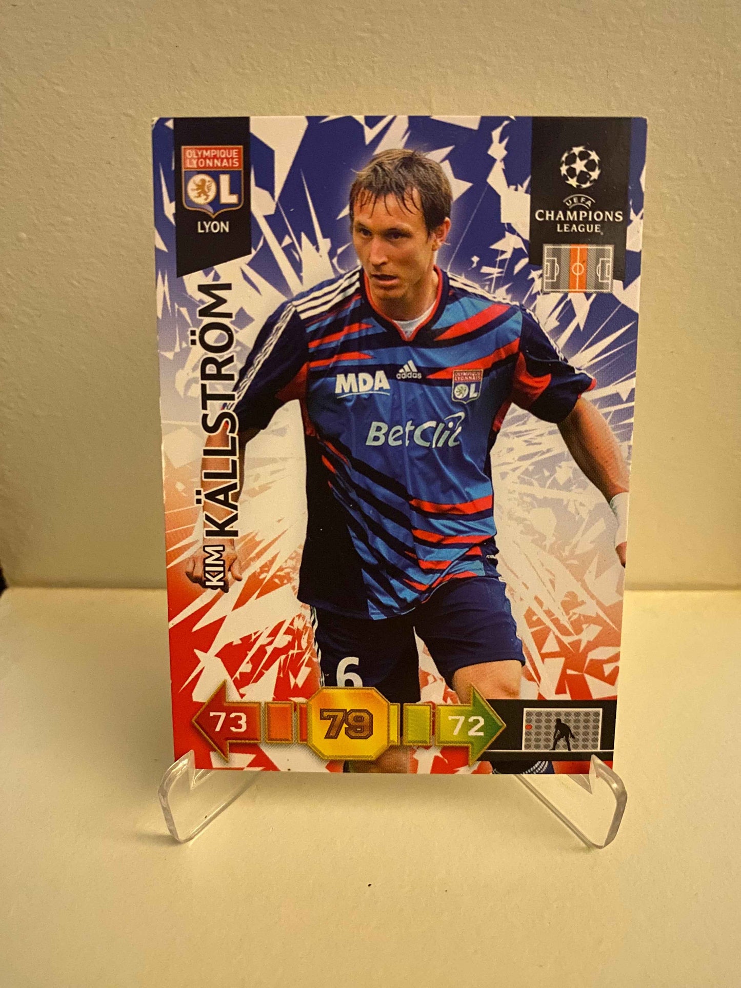 Panini Adrenalyn XL UEFA Champions League 2010-2011 - Olympique Lyon Kim Kallstrøm