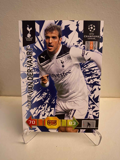 Fodbold kort Panini Adrenalyn XL UEFA Champions League 2010-2011 - Tottenham Hotspur FC Rafael Van Der Vaart - Pokedexet