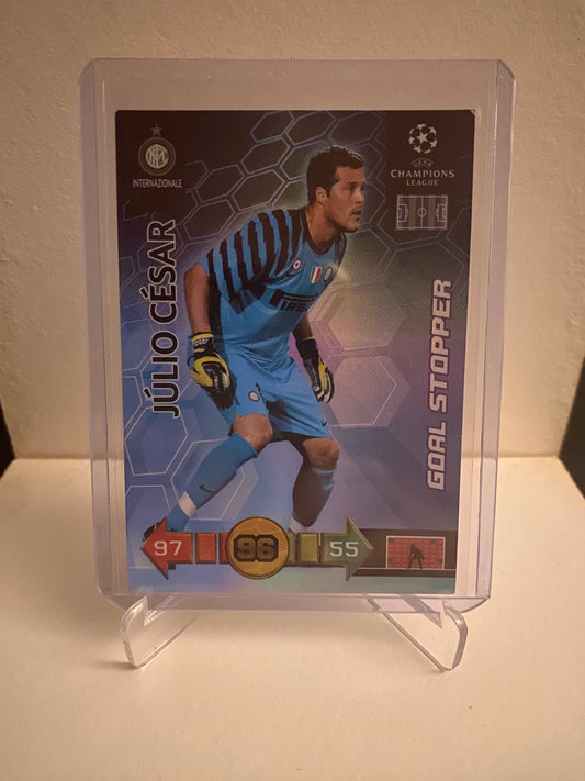 Panini Adrenalyn XL UEFA Champions League 2010/2011 Inter Julio Cesar Holofoil