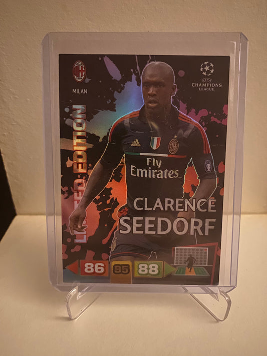Panini Adrenalyn XL UEFA Champions League 2011/2012 AC MIlan Clarence Seedorf Holofoil