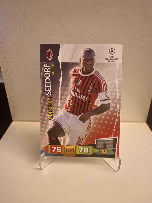 Fodbold kort Panini Adrenalyn XL UEFA Champions League 2011/2012 - AC Milan Clarence Seedorf - Pokedexet