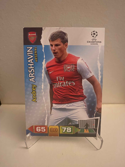 Fodbold kort Panini Adrenalyn XL UEFA Champions League 2011/2012 - Arsenal Andrey Arshavin - Pokedexet