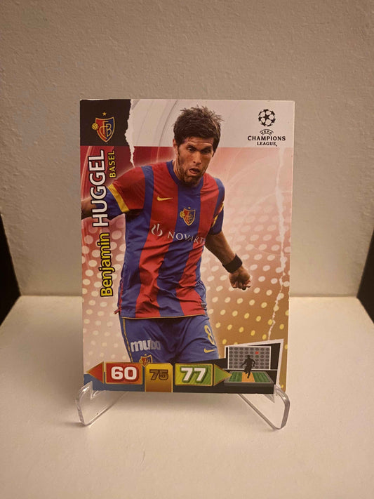 Fodbold kort Panini Adrenalyn XL UEFA Champions League 2011/2012 - Basel Benjamin Huggel - Pokedexet