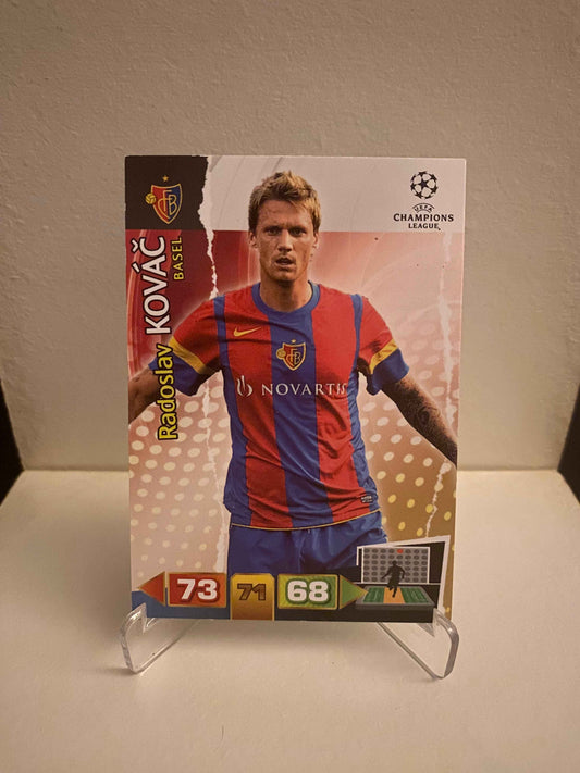 Fodbold kort Panini Adrenalyn XL UEFA Champions League 2011/2012 - Basel Radoslav Kovac - Pokedexet