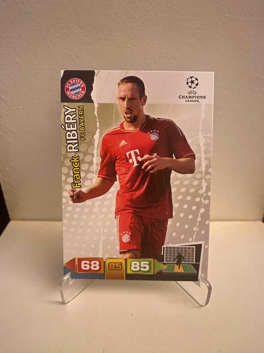 Fodbold kort Panini Adrenalyn XL UEFA Champions League 2011/2012 - Bayern München Franck Ribery - Pokedexet