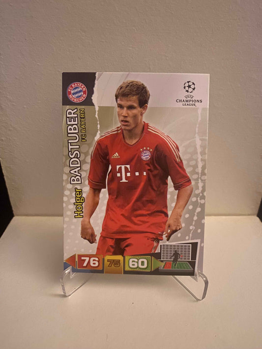 Fodbold kort Panini Adrenalyn XL UEFA Champions League 2011/2012 - Bayern München Holger Badstuber - Pokedexet
