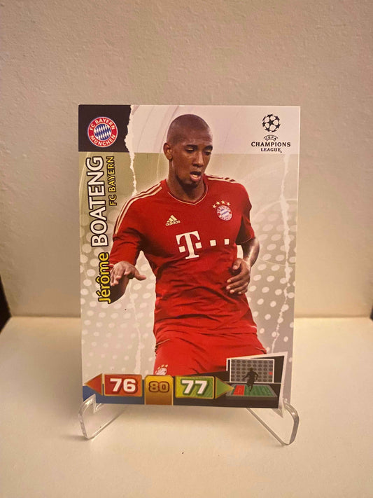 Fodbold kort Panini Adrenalyn XL UEFA Champions League 2011/2012 - Bayern München Jerome Boateng - Pokedexet