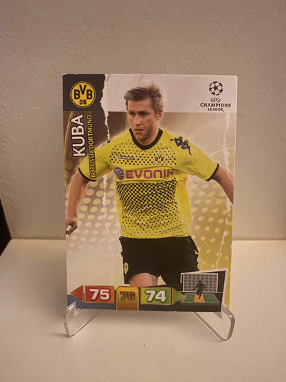 Fodbold kort Panini Adrenalyn XL UEFA Champions League 2011/2012 - Borussia Dortmund Kuba - Pokedexet