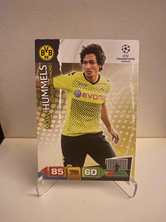 Fodbold kort Panini Adrenalyn XL UEFA Champions League 2011/2012 - Borussia Dortmund Mats Hummels - Pokedexet