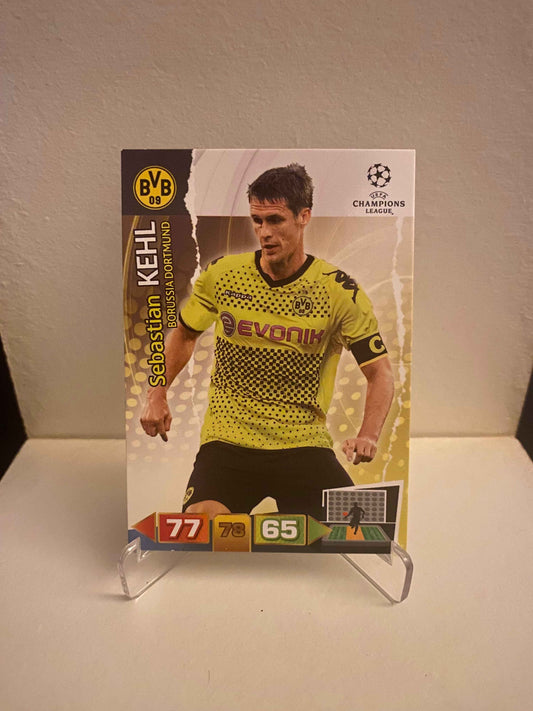 Fodbold kort Panini Adrenalyn XL UEFA Champions League 2011/2012 - Borussia Dortmund Sebastian Kehl - Pokedexet