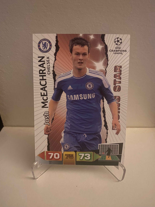 Fodbold kort Panini Adrenalyn XL UEFA Champions League 2011/2012 - Chelsea Josh Mceachran - Pokedexet