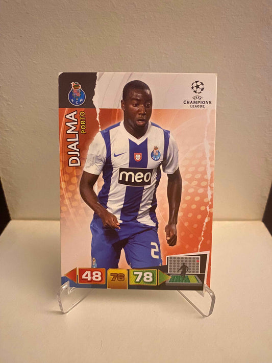 Fodbold kort Panini Adrenalyn XL UEFA Champions League 2011/2012 - FC Porto Djalma - Pokedexet