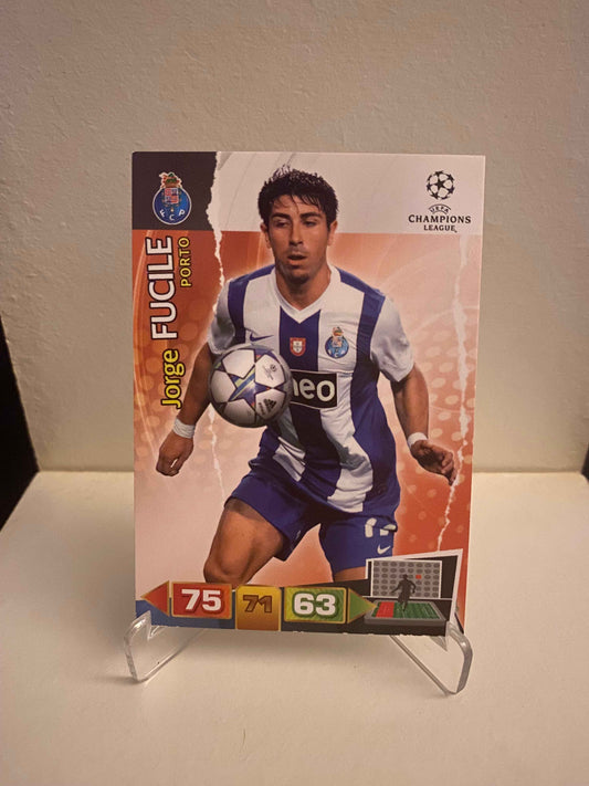 Fodbold kort Panini Adrenalyn XL UEFA Champions League 2011/2012 - FC Porto Jorge Fucile - Pokedexet