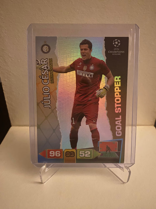 Panini Adrenalyn XL UEFA Champions League 2011/2012 Inter Julio Cesar Holofoil