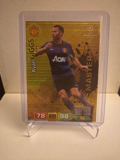 Panini Adrenalyn XL UEFA Champions League 2011/2012 Manchester United Ryan Giggs Holofoil