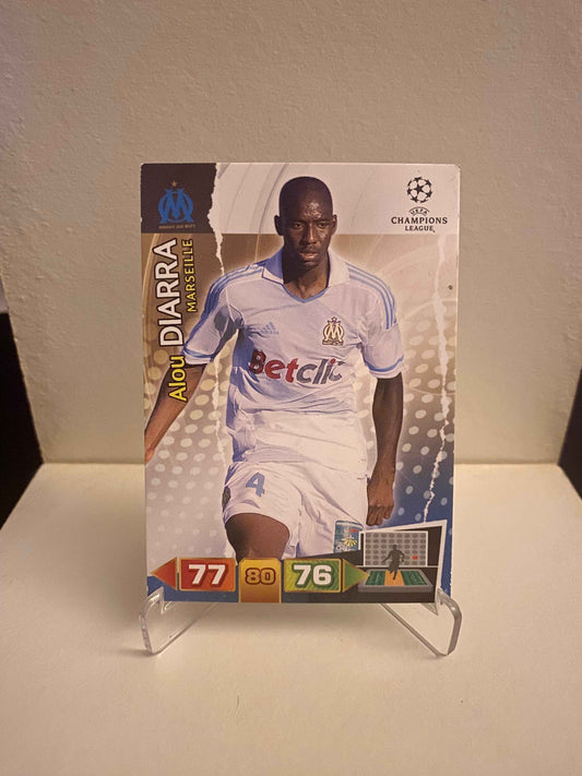 Fodbold kort Panini Adrenalyn XL UEFA Champions League 2011/2012 - Marseille Alou Diarra - Pokedexet