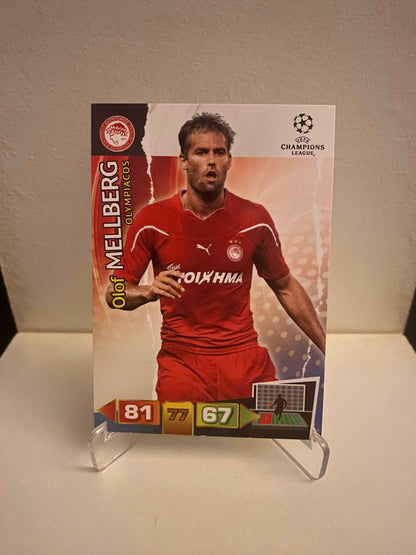 Fodbold kort Panini Adrenalyn XL UEFA Champions League 2011/2012 - Olympiakos Olof Mellberg - Pokedexet