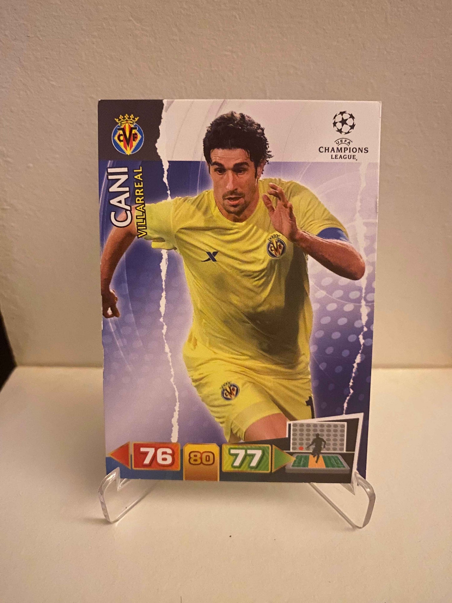 Fodbold kort Panini Adrenalyn XL UEFA Champions League 2011/2012 - Villarreal Cani - Pokedexet