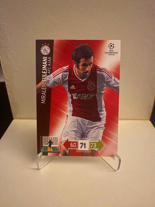 Fodbold kort Panini Adrenalyn XL UEFA Champions League 2012/2013 - Ajax Miralem Sulejmani - Pokedexet