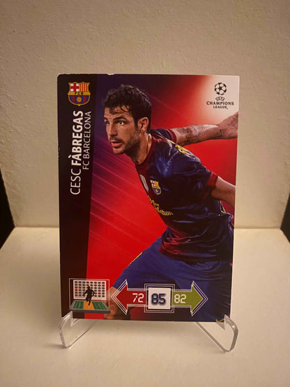Fodbold kort Panini Adrenalyn XL UEFA Champions League 2012/2013 - Barcelona Cesc Fabregas - Pokedexet