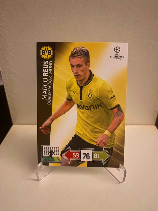 Fodbold kort Panini Adrenalyn XL UEFA Champions League 2012/2013 - Borussia Dortmund Marco Reus - Pokedexet