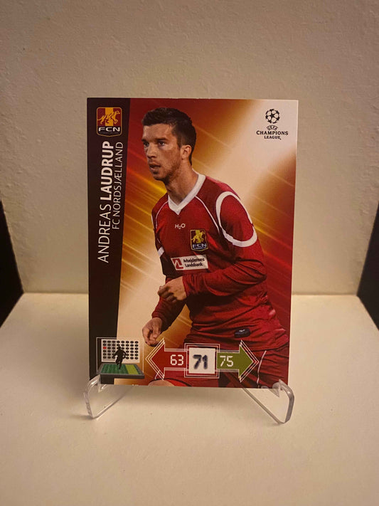 Fodbold kort Panini Adrenalyn XL UEFA Champions League 2012/2013 - FC Nordsjælland Andreas Laudrup - Pokedexet