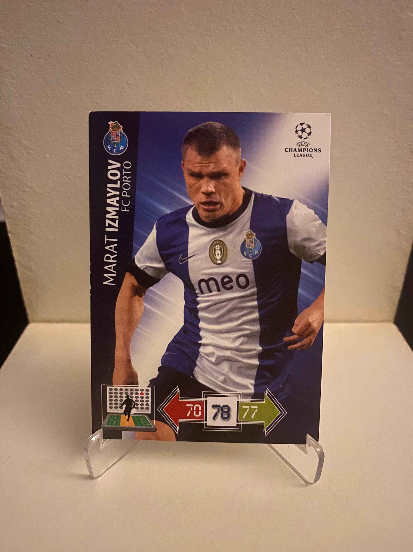 Fodbold kort Panini Adrenalyn XL UEFA Champions League 2012/2013 - FC Porto Marat Izmaylov - Pokedexet