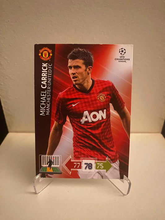Fodbold kort Panini Adrenalyn XL UEFA Champions League 2012/2013 - Manchester United Michael Carrick - Pokedexet