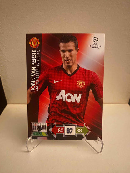 Fodbold kort Panini Adrenalyn XL UEFA Champions League 2012/2013 - Manchester United Robin Van Persie - Pokedexet