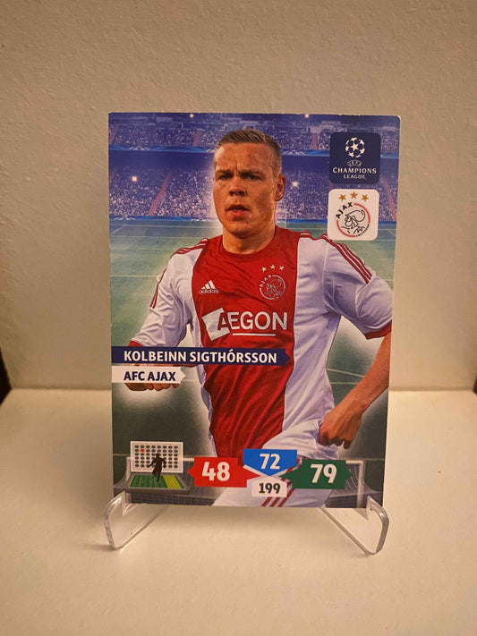Fodbold kort Panini Adrenalyn XL UEFA Champions League 2013/2014 - Ajax Kolbeinn Sigthorsson - Pokedexet
