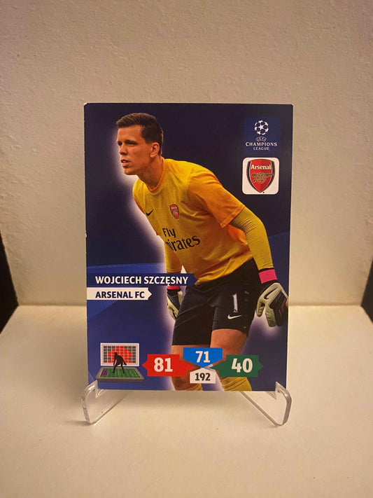 Fodbold kort Panini Adrenalyn XL UEFA Champions League 2013/2014 - Arsenal Wojciech Szczesny - Pokedexet