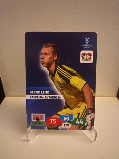 Fodbold kort Panini Adrenalyn XL UEFA Champions League 2013/2014 - Bayer Leverkusen Bernd Leno - Pokedexet