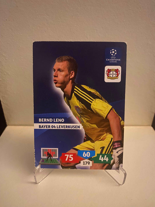 Fodbold kort Panini Adrenalyn XL UEFA Champions League 2013/2014 - Bayer Leverkusen Bernd Leno - Pokedexet