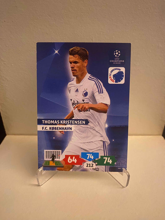 Fodbold kort Panini Adrenalyn XL UEFA Champions League 2013/2014 - FC København Thomas Kristensen - Pokedexet