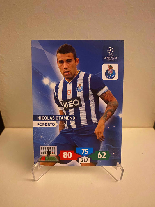 Fodbold kort Panini Adrenalyn XL UEFA Champions League 2013/2014 - FC Porto Nicolas Otamendi - Pokedexet