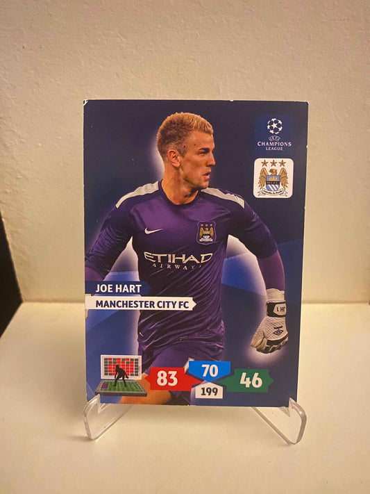 Fodbold kort Panini Adrenalyn XL UEFA Champions League 2013/2014 - Manchester City Joe Hart - Pokedexet