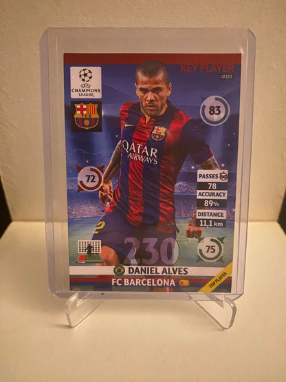 Panini Adrenalyn XL UEFA Champions League 2014/2015 - Barcelona Daniel Alves Holofoil - Pokedexet