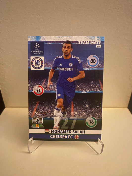 Fodbold kort Panini Adrenalyn XL UEFA Champions League 2014/2015 - Chelsea Mohamed Salah - Pokedexet