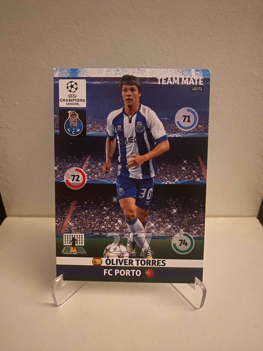 Fodbold kort Panini Adrenalyn XL UEFA Champions League 2014/2015 - FC Porto Oliver Torres - Pokedexet