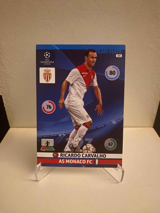Fodbold kort Panini Adrenalyn XL UEFA Champions League 2014/2015 - Monaco Ricardo Carvalho - Pokedexet