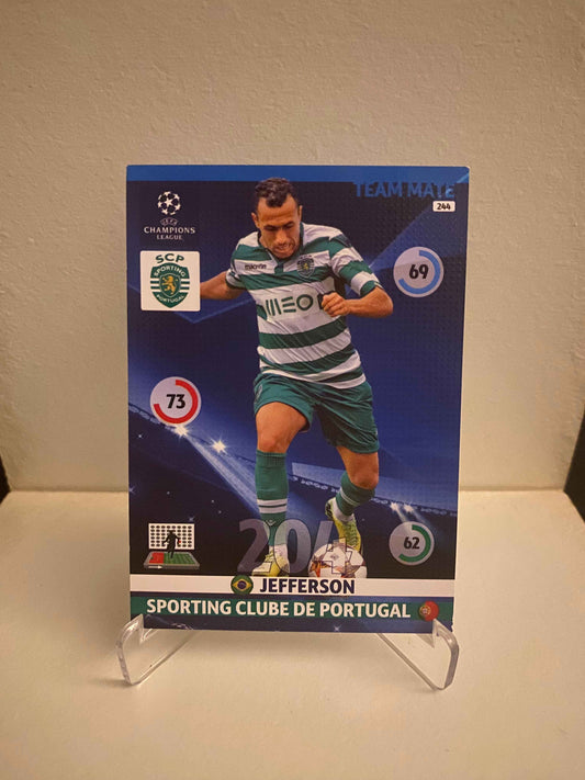 Fodbold kort Panini Adrenalyn XL UEFA Champions League 2014/2015 - Sporting Jefferson - Pokedexet