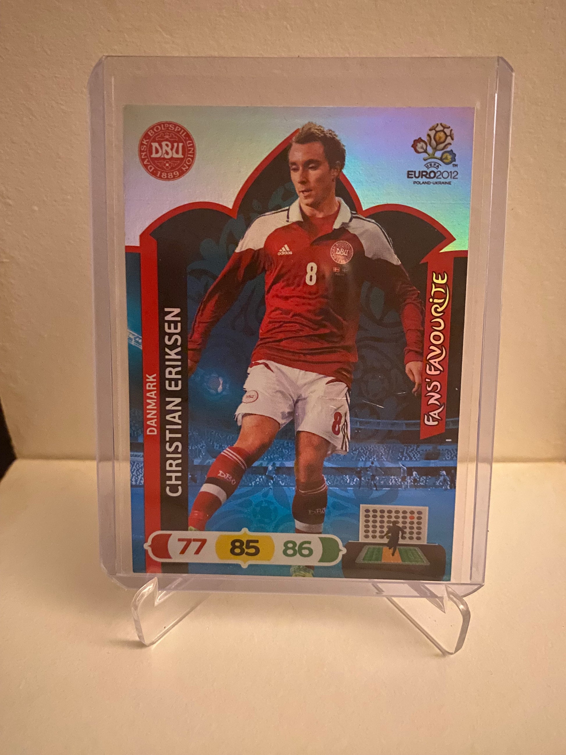 Panini Adrenalyn XL UEFA EURO 2012 - Danmark Christian Eriksen Holofoil - Pokedexet