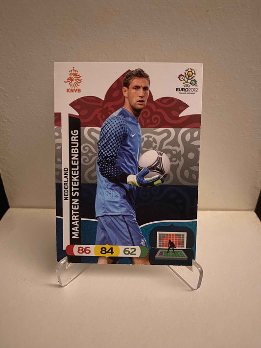 Fodbold kort Panini Adrenalyn XL UEFA EURO 2012 - Holland Maarten Stekelenburg - Pokedexet