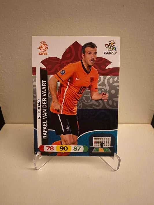 Fodbold kort Panini Adrenalyn XL UEFA EURO 2012 - Holland Rafael Van Der Vaart - Pokedexet