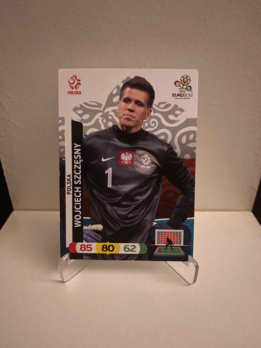 Fodbold kort Panini Adrenalyn XL UEFA EURO 2012 - Polen Wojciech Szczesny - Pokedexet