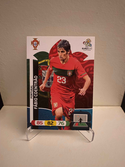 Fodbold kort Panini Adrenalyn XL UEFA EURO 2012 - Portugal Fabio Coentrao - Pokedexet