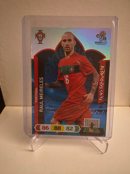 Panini Adrenalyn XL UEFA EURO 2012 - Portugal Raul Meireles Holofoil - Pokedexet